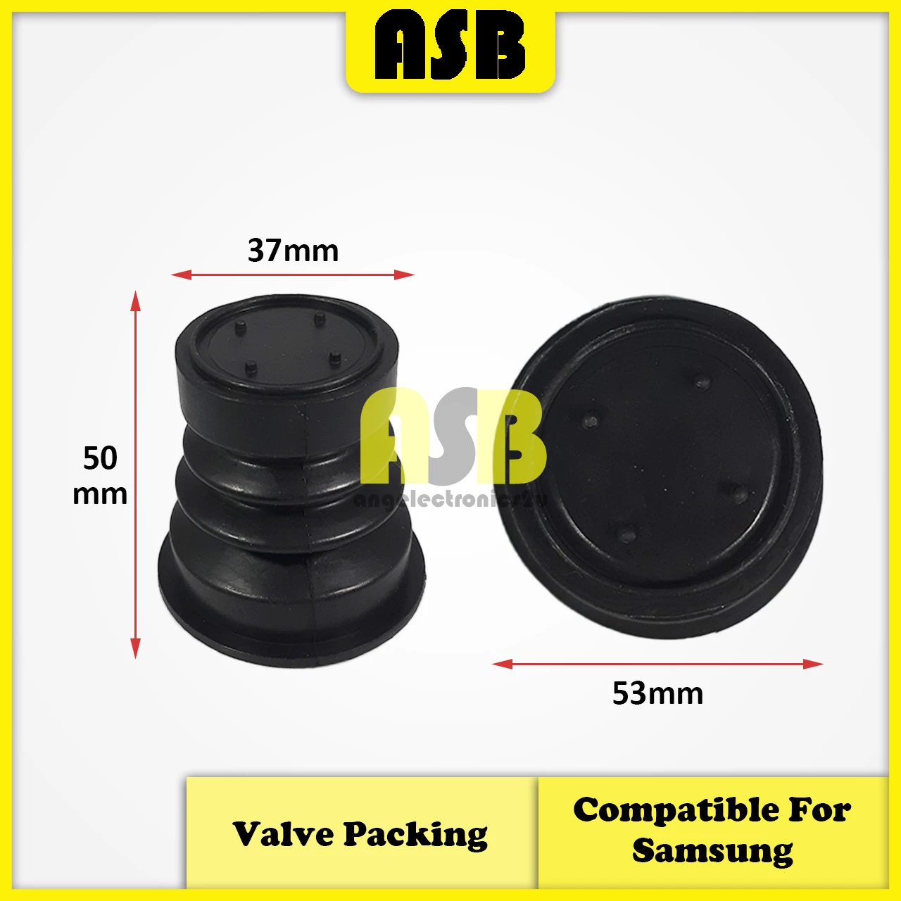 (1pc) ( Compatible : SAMSUNG ) Washing Machine Valve Packing ( 661010019 )