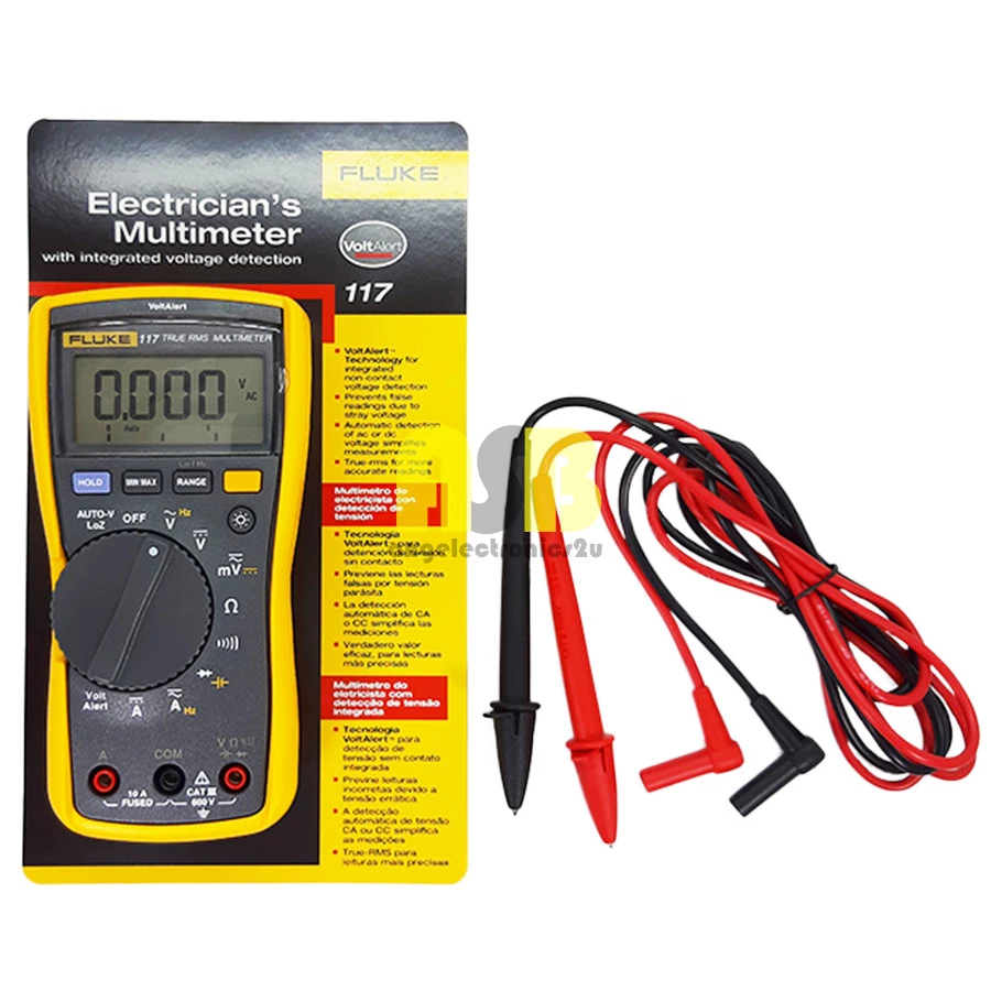 (1pc) Fluke 117 Digital Multimeter (362005002)