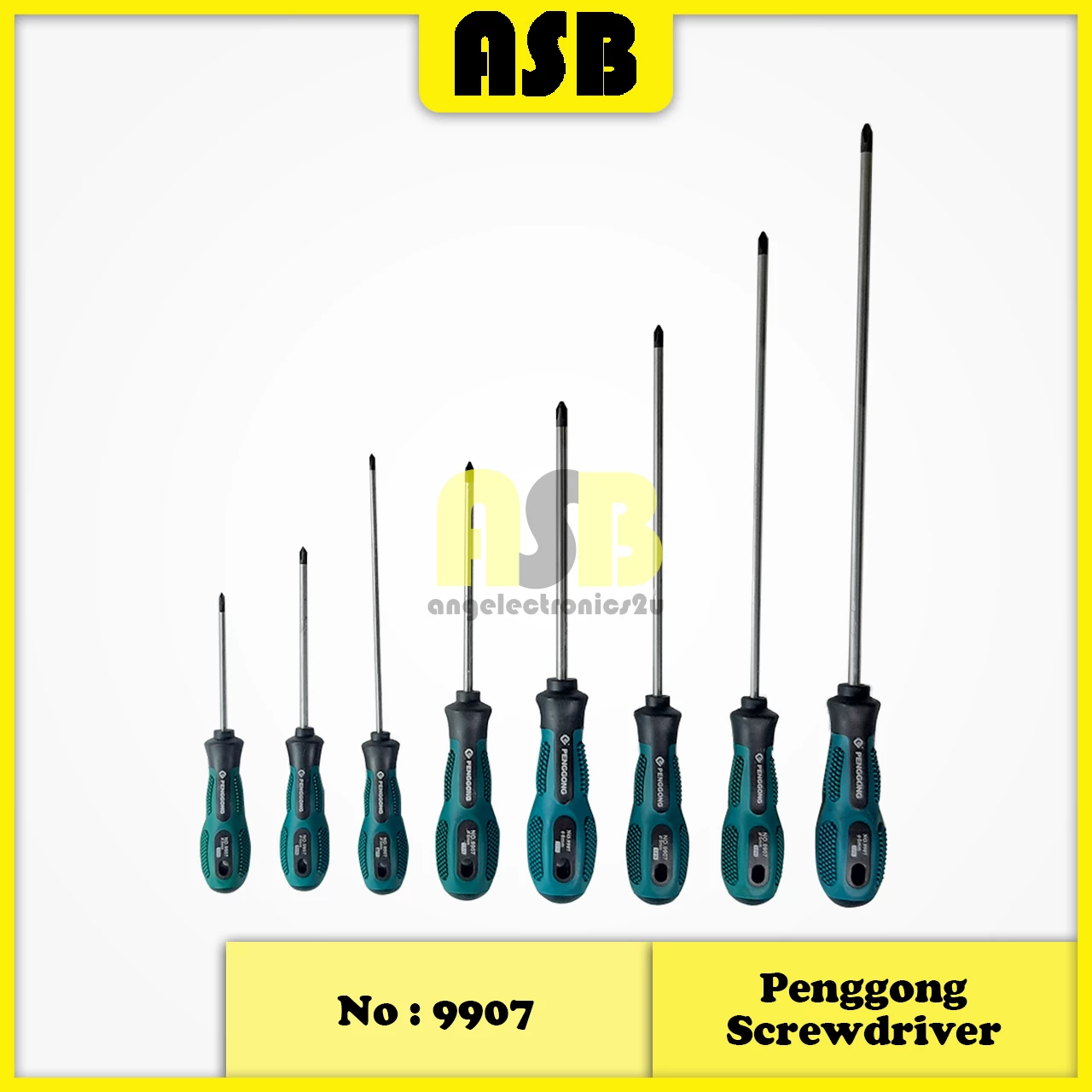 PENGGONG Screwdriver Cross Head Tip ( + ) ( Green )