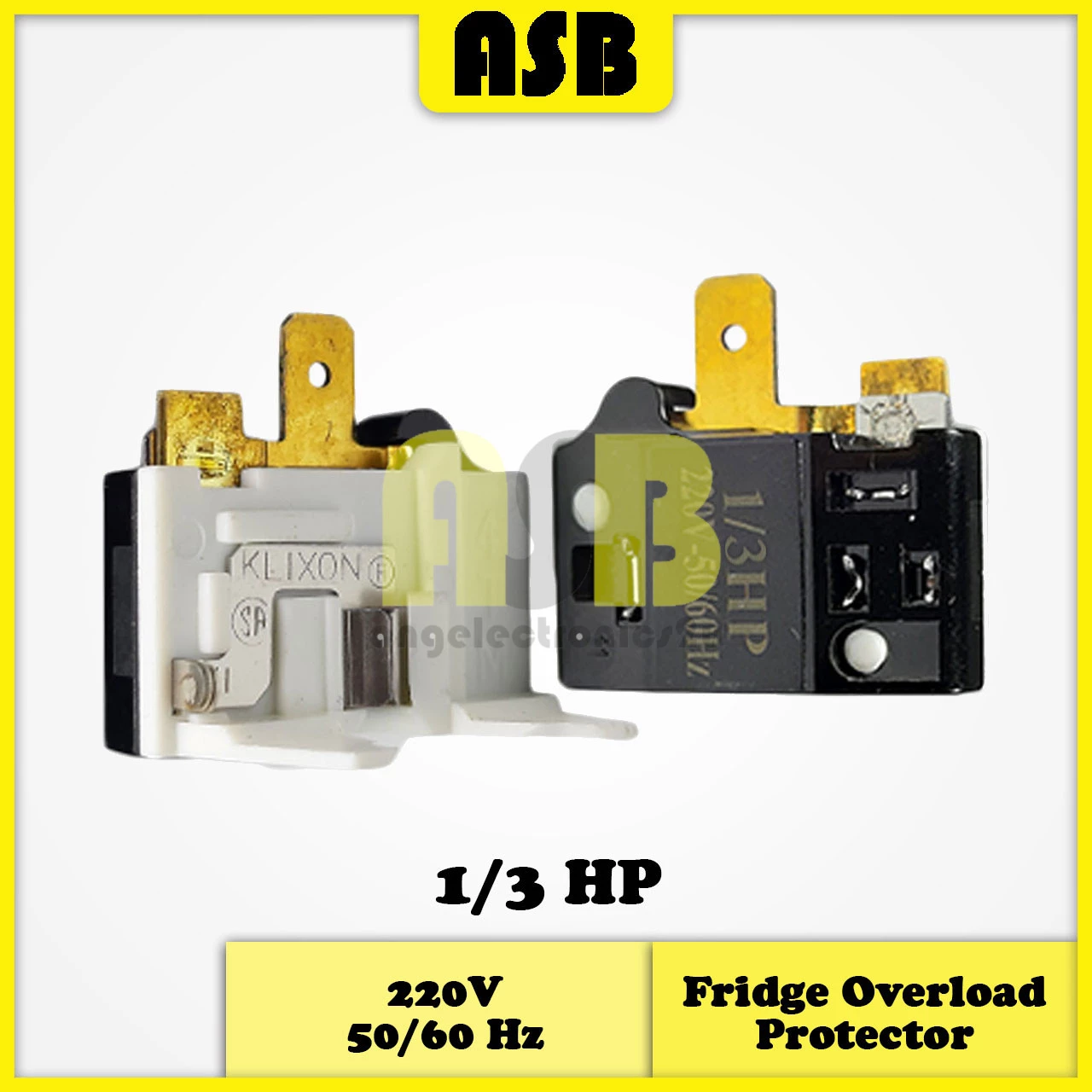 (1pc) Refrigerator Freezer Fridge Overload Protector ( 1/3HP , 1/4 HP ) 180W