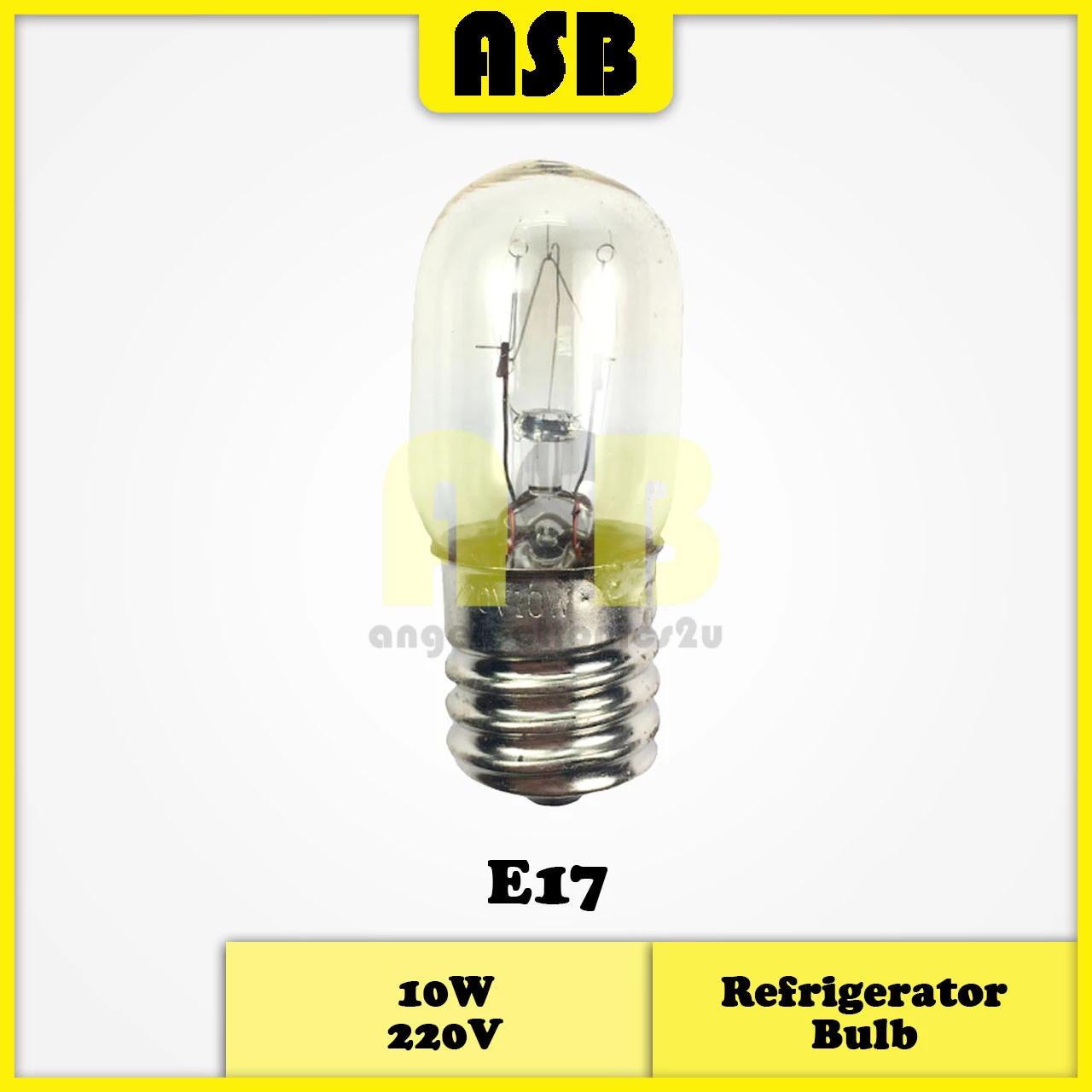 (1pc) LIDO Fridge Bulb E17 ( 10W 240V ) ( 035003053 )