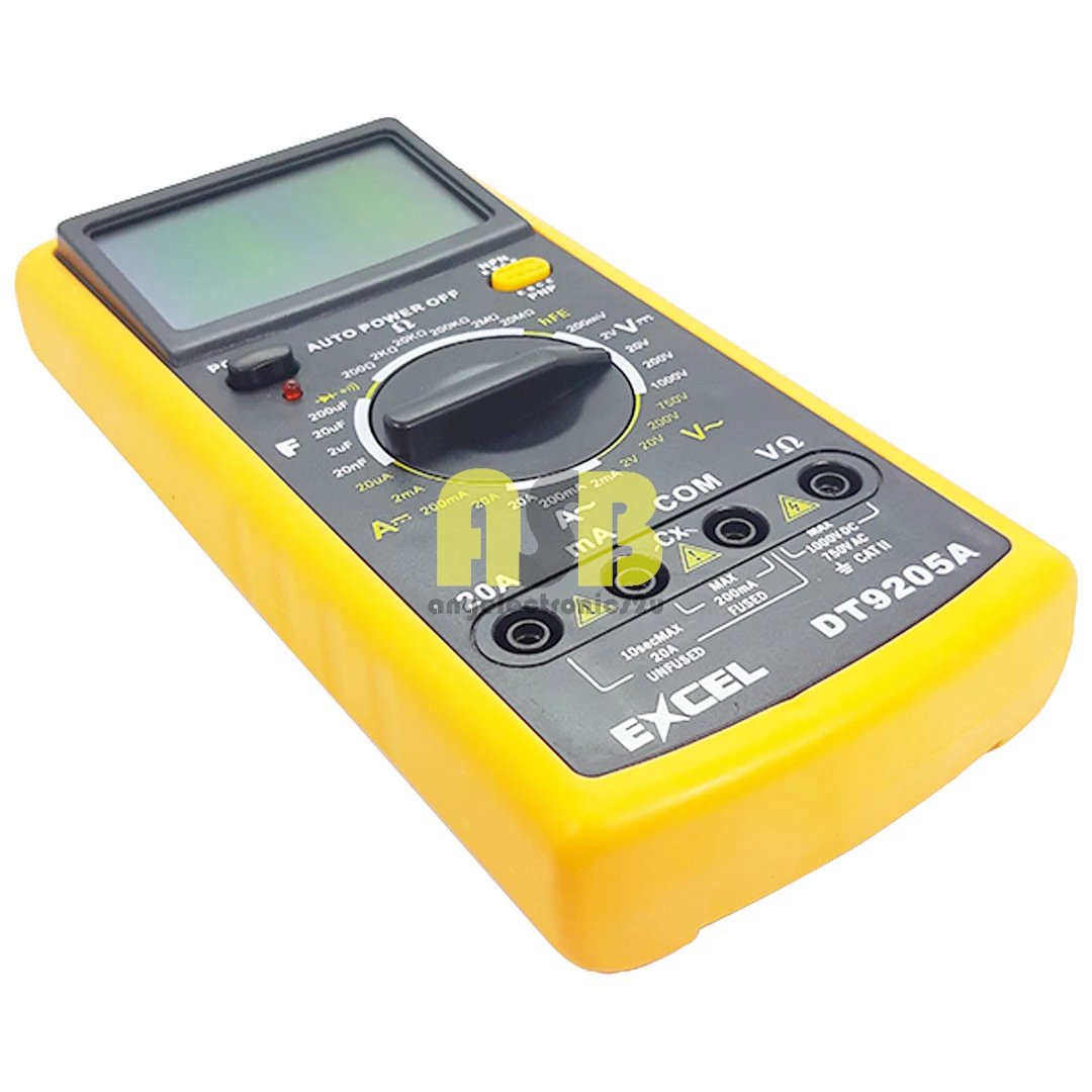 (1pc) EXCEL DT-9205A Digital Multimeter ( 362002112 )