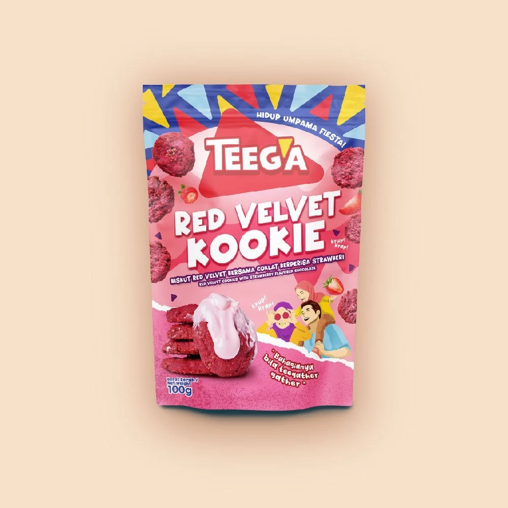 Teega Dip Kookie Red Velvet