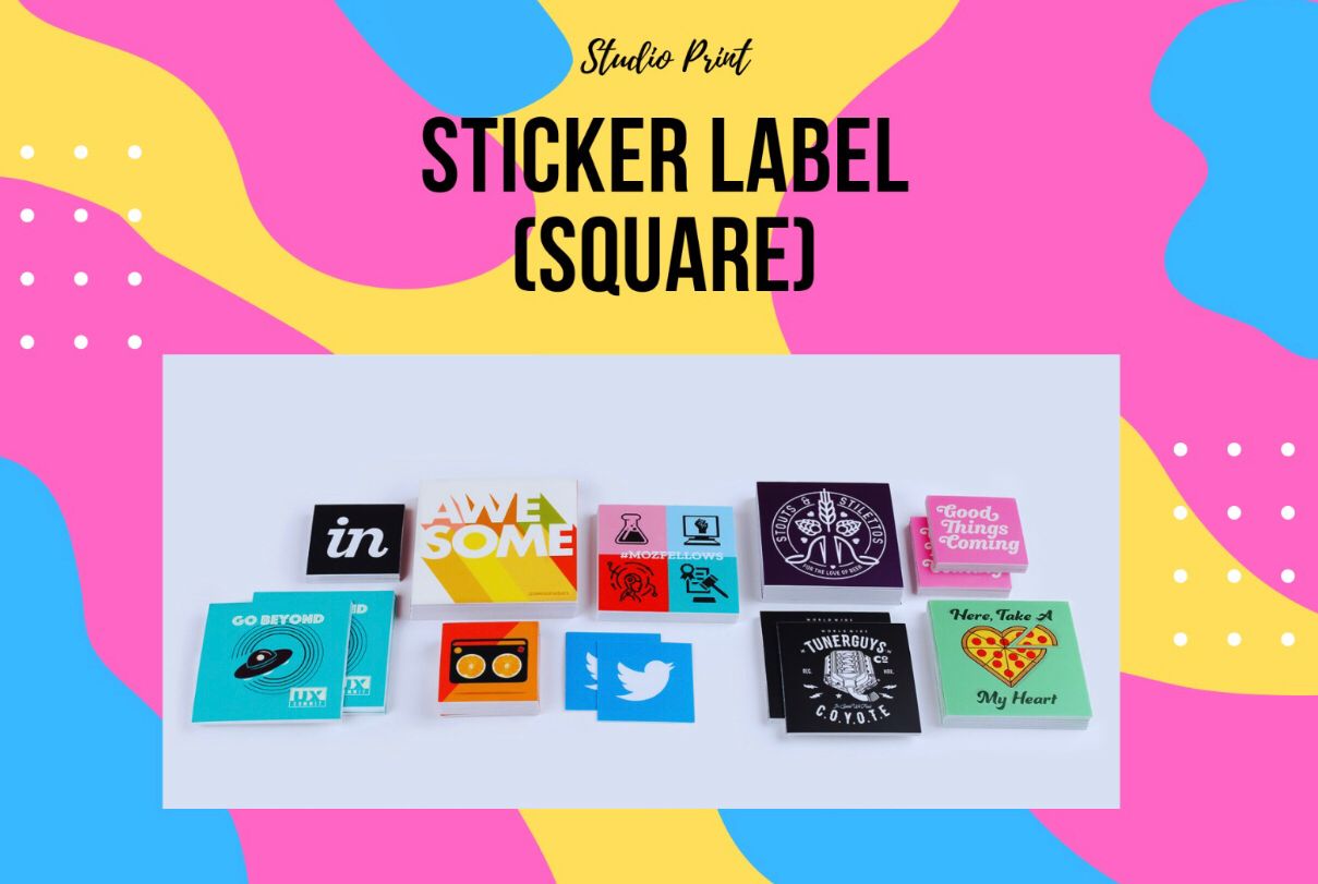 DIE CUT STICKER (SQUARE)