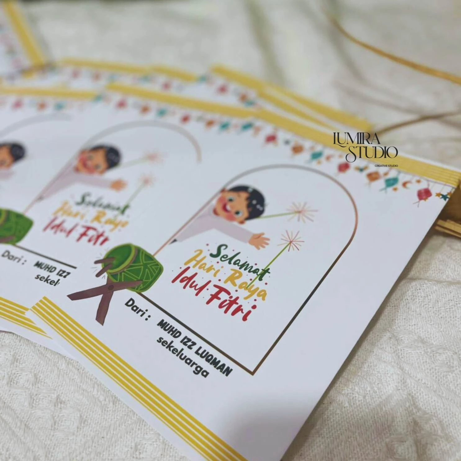 Personalized Raya/Birthday Goodies Packet - 1 pc